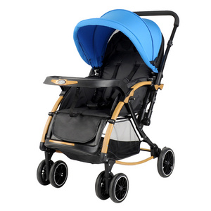 Baby Carriage Newborn Pram Luxury Two-Way Push 360 Rotate Trolley Travel Baobaohao Baby Stroller