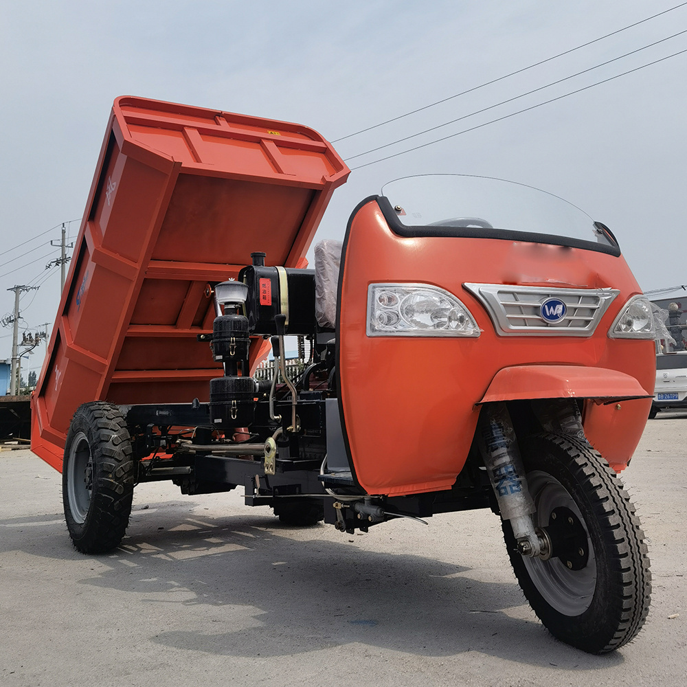 Dump tricycle motorcycle cargo 150cc 200cc moto cargo tricycle agricultural three wheeled motorcycle motorized tricycles