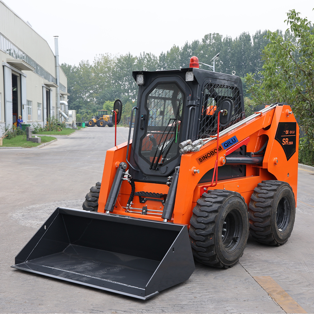 Best Heavy Duty Mini Skid Steer Loader With Bucket With Attachment And Tires