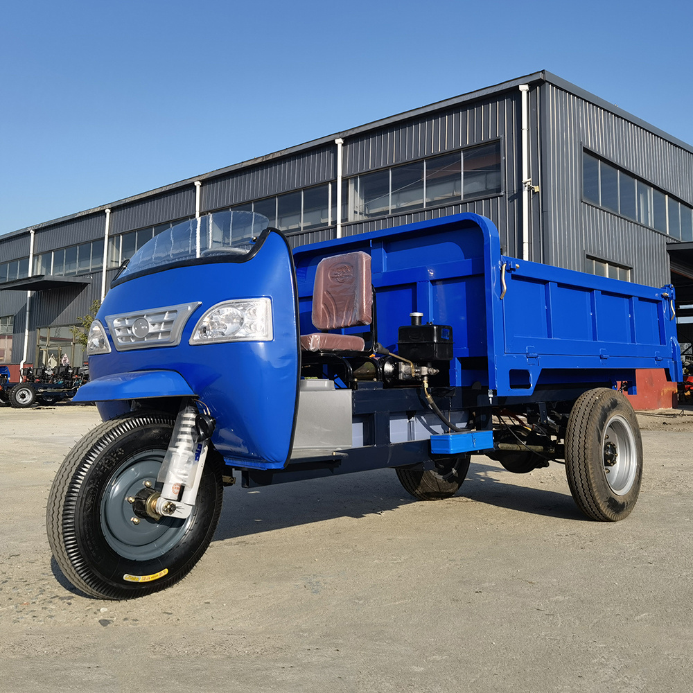 Dump tricycle motorcycle cargo 150cc 200cc moto cargo tricycle agricultural three wheeled motorcycle motorized tricycles