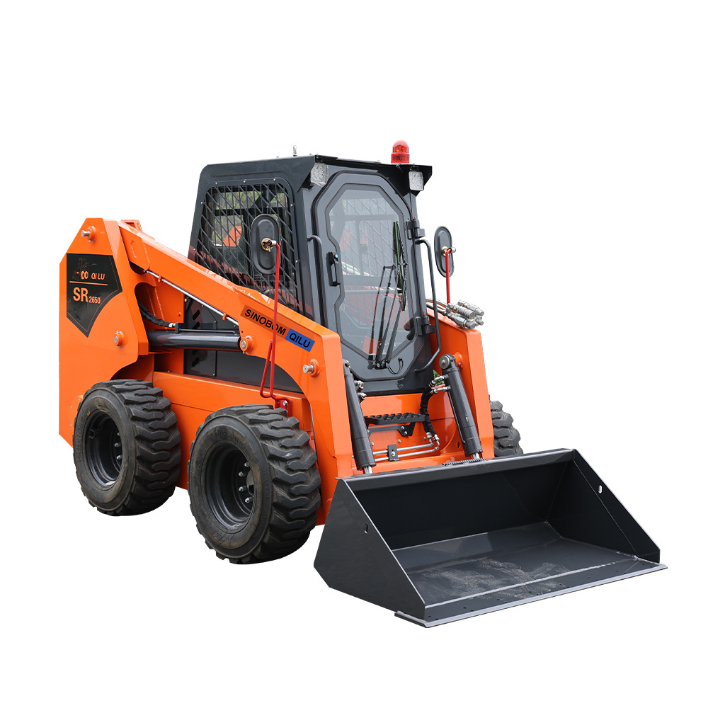 Best Heavy Duty Mini Skid Steer Loader With Bucket With Attachment And Tires