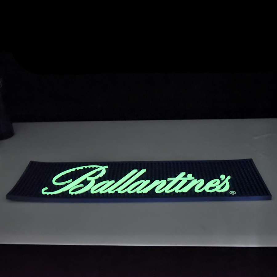 high quality pvc rubber plastic drink beer led bar mat for restaurant hotel bar party