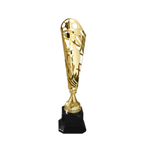 Hot selling football trophies soccer trophy 2023 unique design glitter trophy for souvenir gift