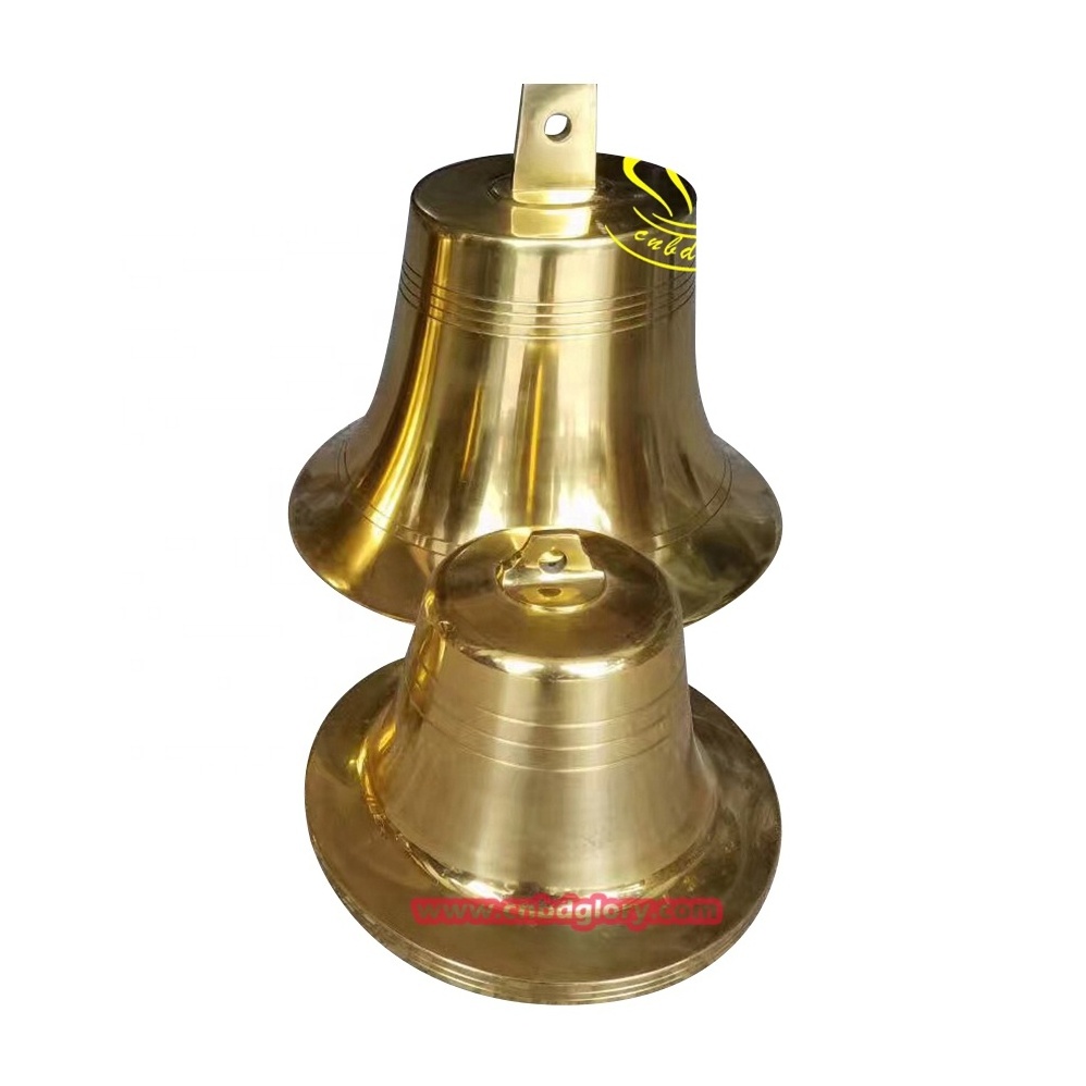 Outdoor Temple ornaments Sculpture Metal crafts Bronze Antique Church Bell For Sale