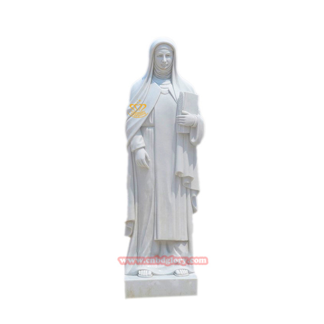 Western Christ Religious Church Cathedral decor design Stone art Sculpture Marble Saint St.Joseph Jesus Statue