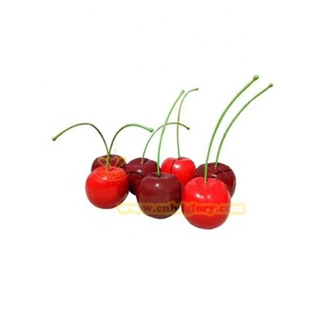 Commercial Garden Street Landscape decor Design Resin Crafts art Sculpture Fiberglass Fruit Cherry sculpture