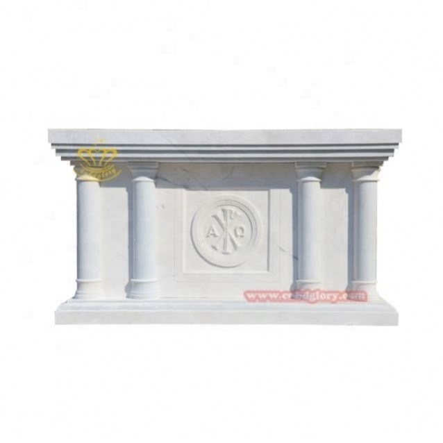 Christian cathedral stone art sculpture decoration church design Marble Altar