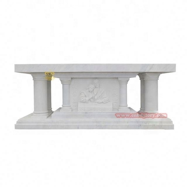 Christian cathedral stone art sculpture decoration church design Marble Altar