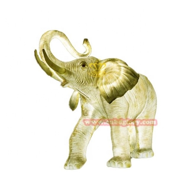 Outdoor night scene garden lighting Street Landscape decoration Design art Sculpture Fiberglass Animal Elephant Statue