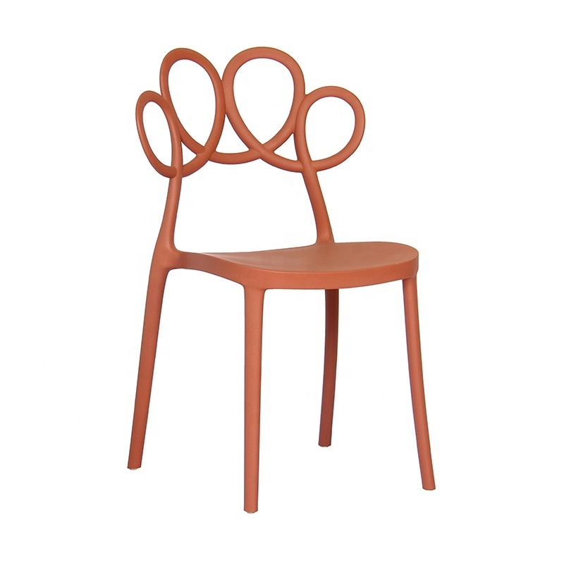 langfang furniture white stackable modern dinning chair designer plastic restaurant chair