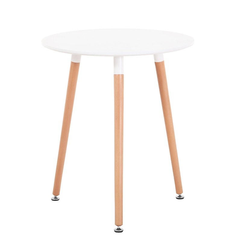 Wholesale Factory Price Cheap Furniture Modern Wood Small Round Dining Tables and Chairs set for 2