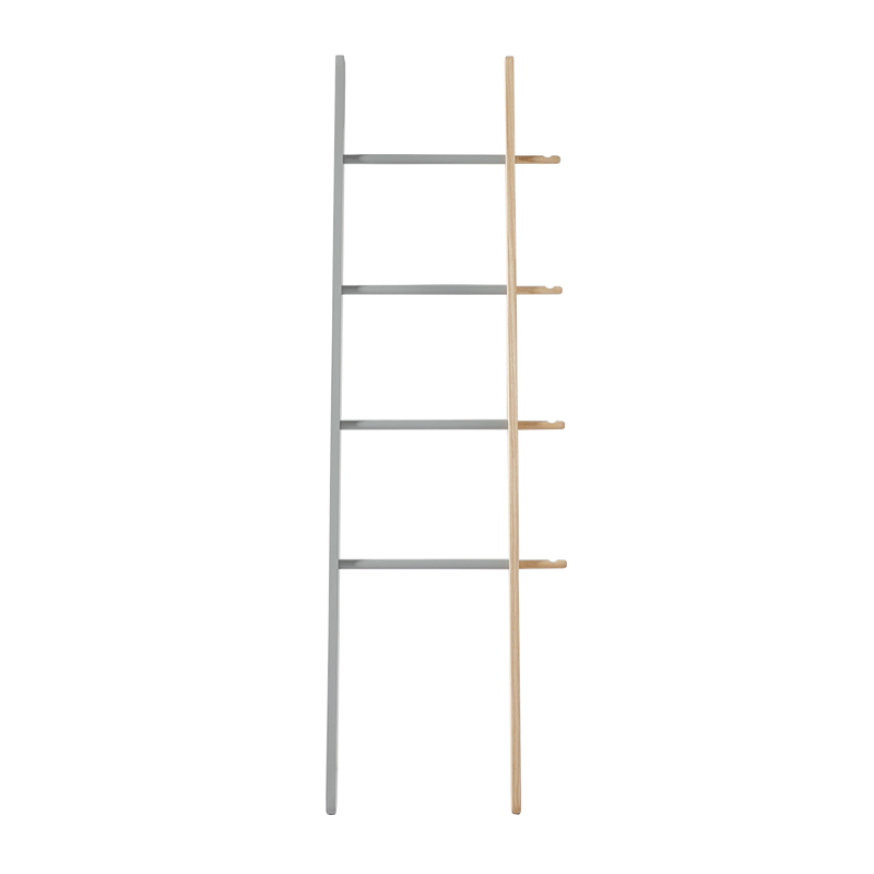 New Design Nordic Stitching Color Wood Wall Clothes Rack Coat Hanger Stand