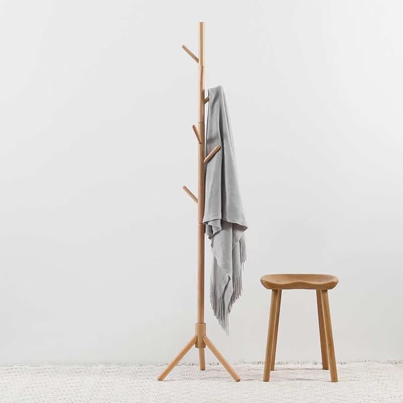 Porte Manteau Perchero Cheap Wholesale Bedroom Living Room Furniture Modern Stand Hanger Wooden Coat Rack