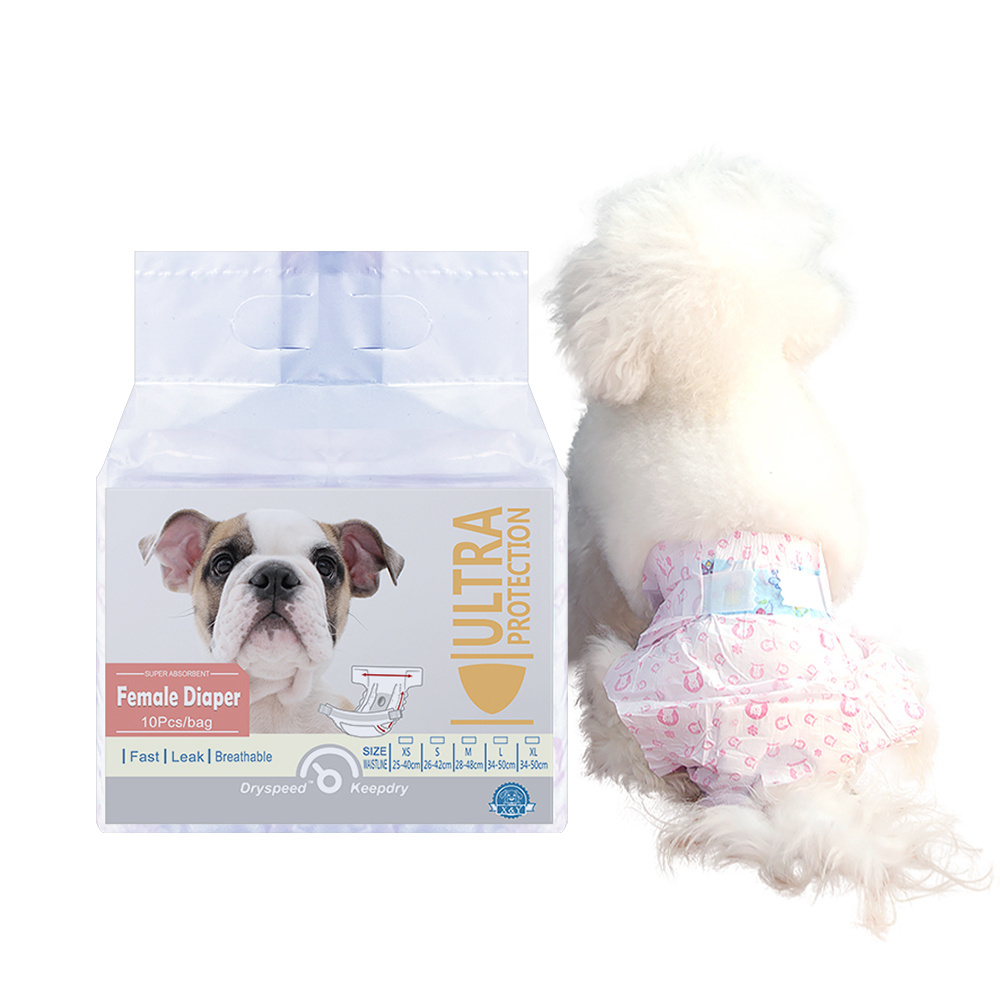 Wholesale Biodegradable Oem Doggy Male Pet Dog Suit Diaper New Disposable Gel Diaper For Dog