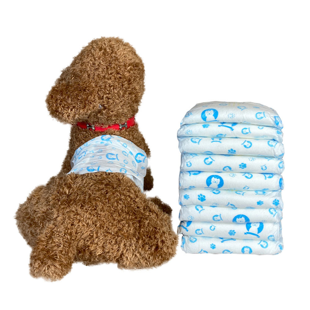 Wholesale Biodegradable Oem Doggy Male Pet Dog Suit Diaper New Disposable Gel Diaper For Dog