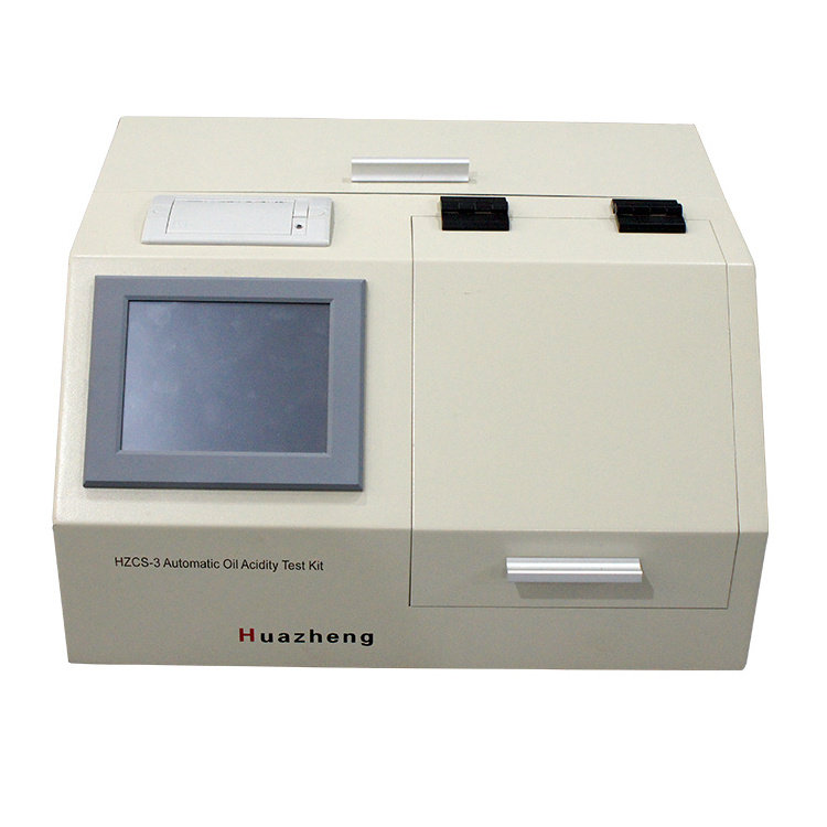 Huazheng HZCS-3 Automatic 3 Sample Cups Petroleum Products Acidity Testing Instrument/Transformer Oil Acid Value Tester