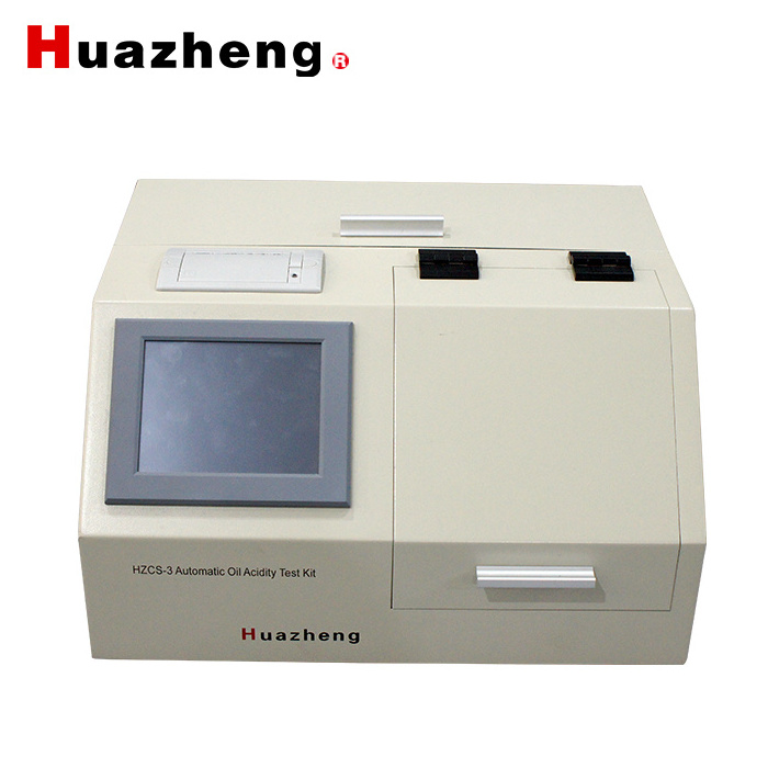 Huazheng HZCS-3 Automatic 3 Sample Cups Petroleum Products Acidity Testing Instrument/Transformer Oil Acid Value Tester