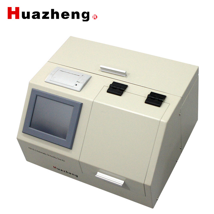 Huazheng HZCS-3 Automatic 3 Sample Cups Petroleum Products Acidity Testing Instrument/Transformer Oil Acid Value Tester