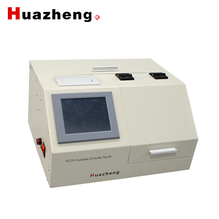 Huazheng HZCS-3 Automatic 3 Sample Cups Petroleum Products Acidity Testing Instrument/Transformer Oil Acid Value Tester