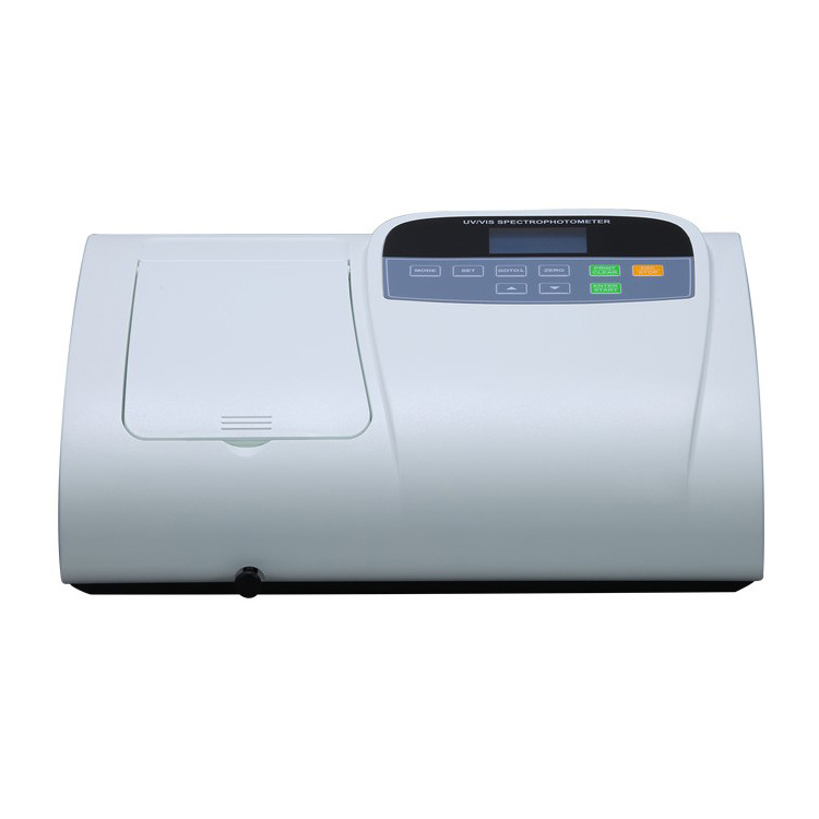 Huazheng   UV-5100  Infrared Spectrophotometer190-1000nm 2nm Digital Single Beam UV-VIS Visible Spectrophotometer Price