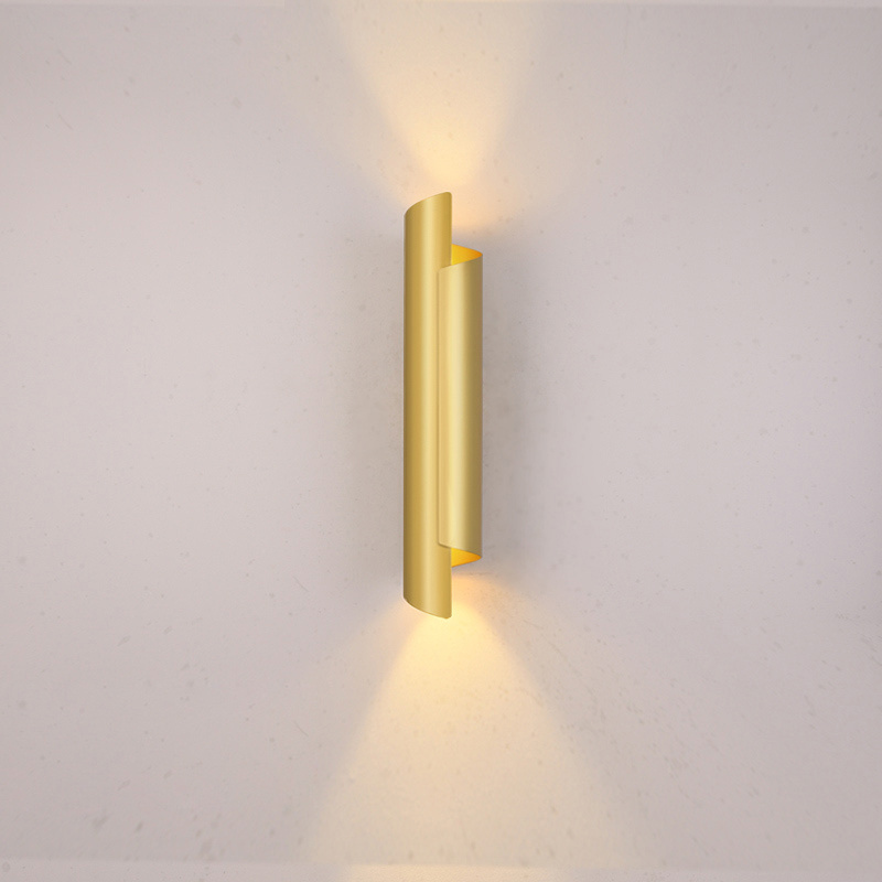 Beacon Decorative Roll up Wall Lights Bar Shop Living Room Decorative curly Wall Lamp Up Down Lighting