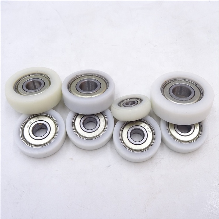 608ZZ plastic nylon pu coated bearing 8*30*10mm deep groove ball bearing 608ZZ