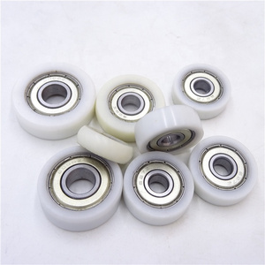 608ZZ plastic nylon pu coated bearing 8*30*10mm deep groove ball bearing 608ZZ