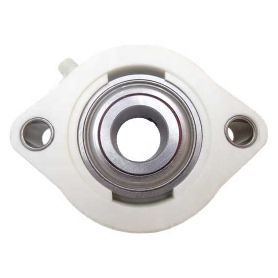 CTL204 white plastic flange pillow block bearing CTL 204 with stainless steel insert bearing