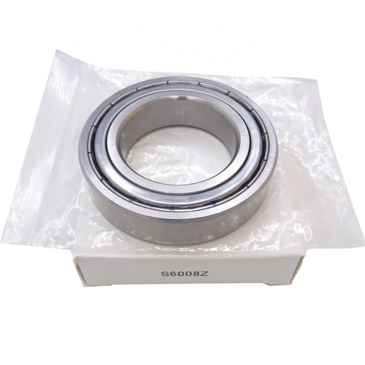 6008 ZZ stainless steel race hybrid Si3N4 ceramic ball bearing