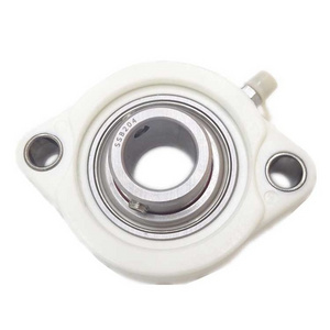 CTL204 white plastic flange pillow block bearing CTL 204 with stainless steel insert bearing