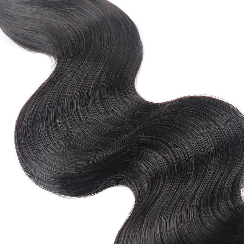 Black Soft Human Hair Bundles 12 14 16 18 20 22 inch Weft Extension Body Curly Deep Brazilian Loose Wave Virgin Hair