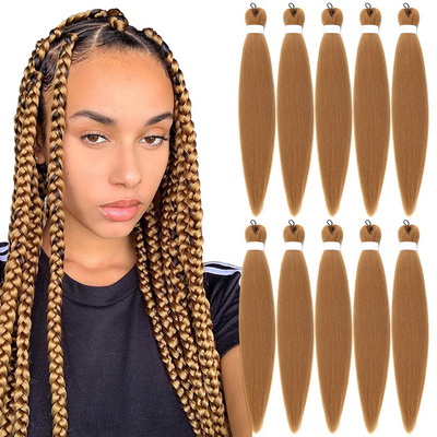 EZ Braid Pre Stretched Braiding Hair Ombre Pre Stretched Jumbo Hair Crotchet Ultra Braid Synthetic Hair Extension