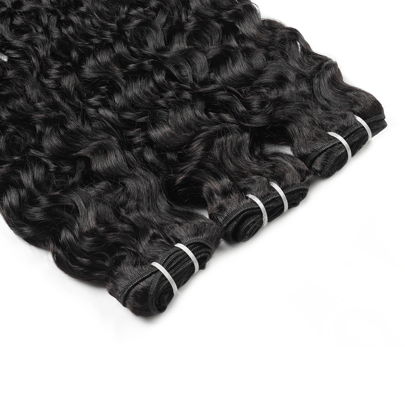 10A Water wave weaves vietnamese raw natural braid in bundles peruvian and brazilian ture human hair wigs supplier bale