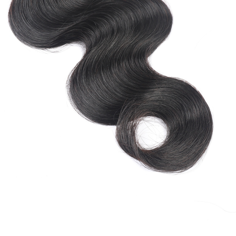 Black Soft Human Hair Bundles 12 14 16 18 20 22 inch Weft Extension Body Curly Deep Brazilian Loose Wave Virgin Hair