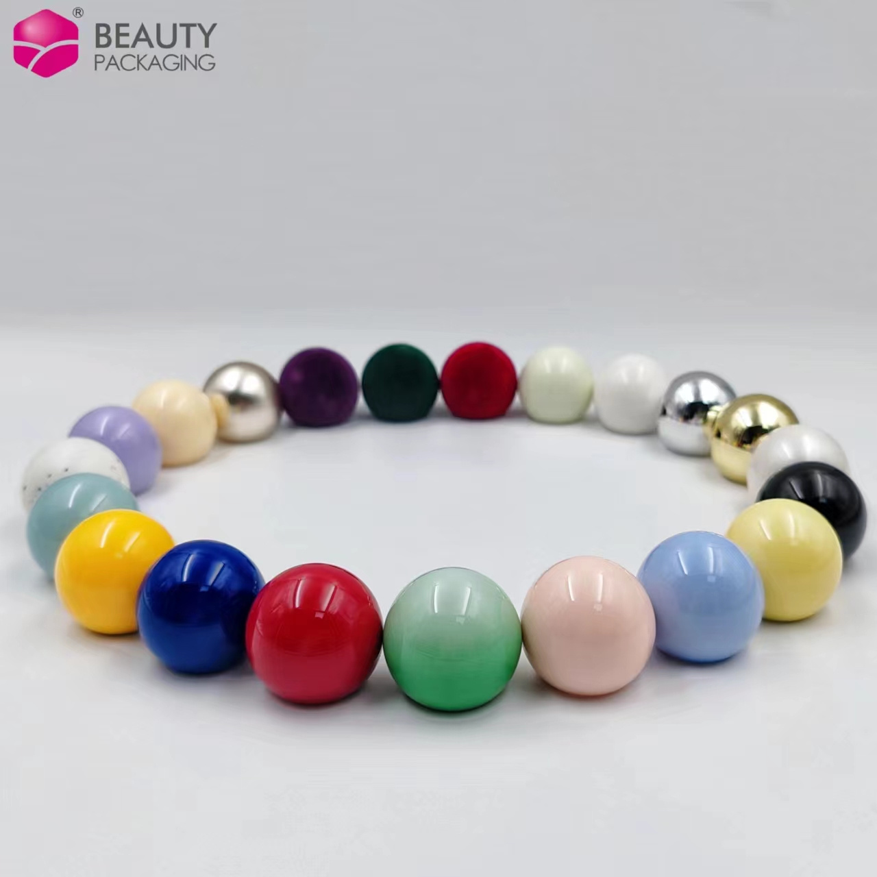 Wholesale Luxury Colorful Perfume Packaging Accessories Round Abs Resin Cap Perfume Glass Bottle Cap FEA15