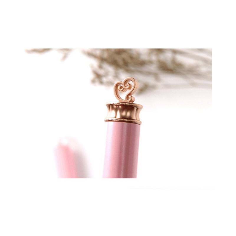 Empty Custom Girl Heart Pink Lip Gloss Tube /lip Gloss Container in Stock Cute Lipstick Cosmetics Screen Printing