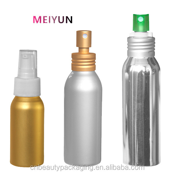 Custom Empty Aluminum Aerosol Spray Can Refill Bottle