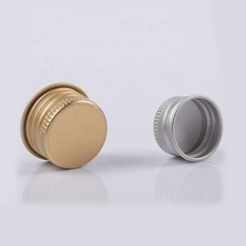 24mm 28mm 24/410 28/410 aluminum rose gold silver black silver metal screw cap for bottle