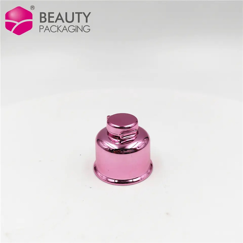 20/410 24/410 28/410 Colorful UV Silver Rose Gold  Plastic Flip Top Caps Disc Top Cap for Shampoo Bottle