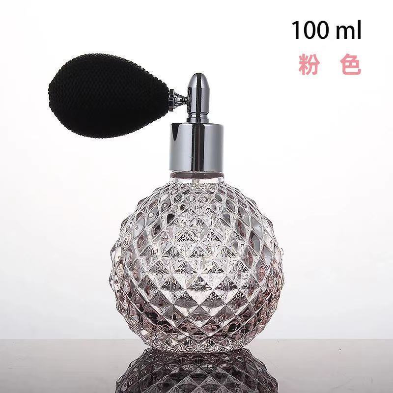 50ml 100ml Screw-Top Glass Perfume Pineapple Bottle with 18MM Airbag Perfume Bottle Nozzle