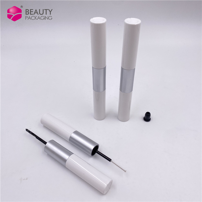 5ml Black Two In One Double Side Ended 2 In 1 Mascara  And Eyeliner Container Tube