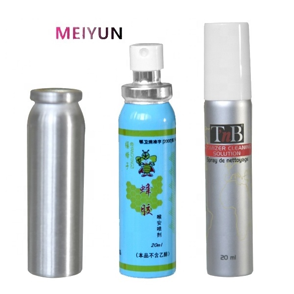 Custom Empty Aluminum Aerosol Spray Can Refill Bottle