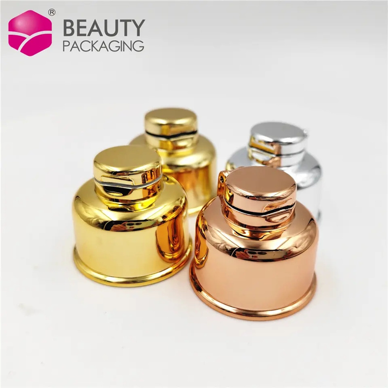 20/410 24/410 28/410 Colorful UV Silver Rose Gold  Plastic Flip Top Caps Disc Top Cap for Shampoo Bottle