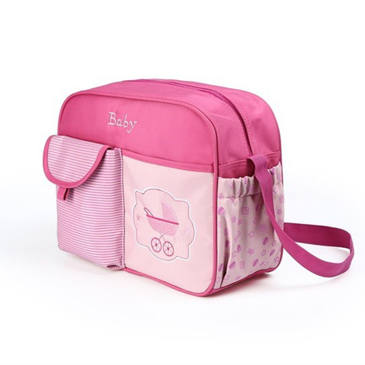 Wholesale stylish portable hanging baby diaper bag