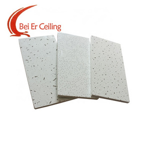 Health Care Space Fireproof Acoustic Ceiling Board 600 x 600 Mineral Fiber Acoustic Panel