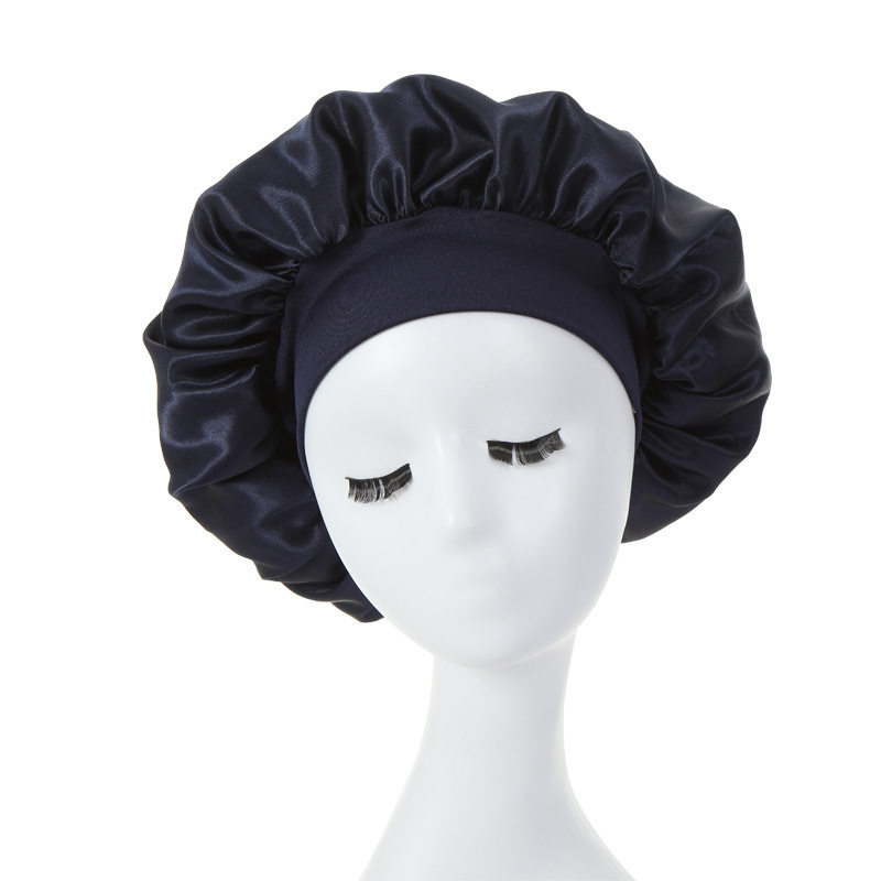 Hair bonnets sleeping cap women satin dry electric hair steamer cap hair drying growth cap