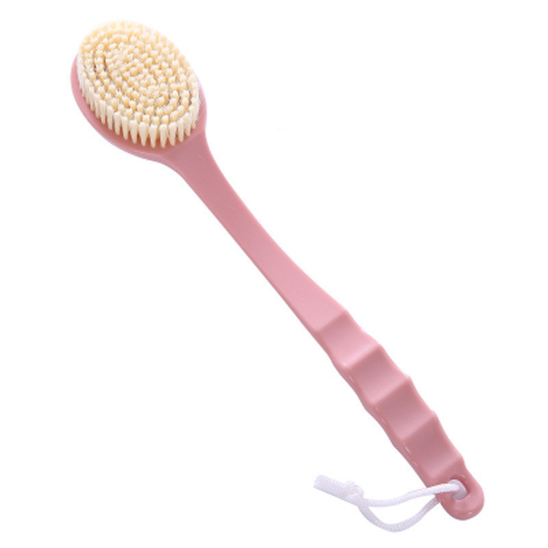 Bath Sponges Shower Exfoliation Brush Soft Silicone Bath Body Brush Foot Scrubber with Handheld