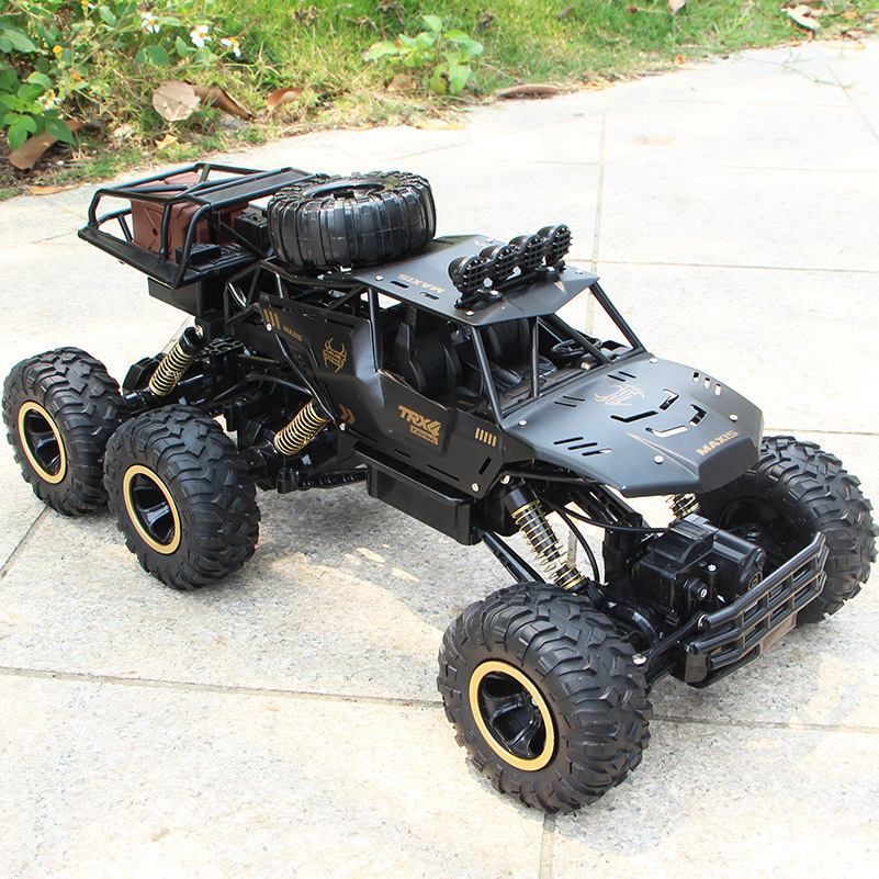 Factory Wholesale 46CM Remote Control Car  6 Wheels 2.4GHz High Speed RC Cars Toys, Huge Big Monster RC Truck Off Road for Boys