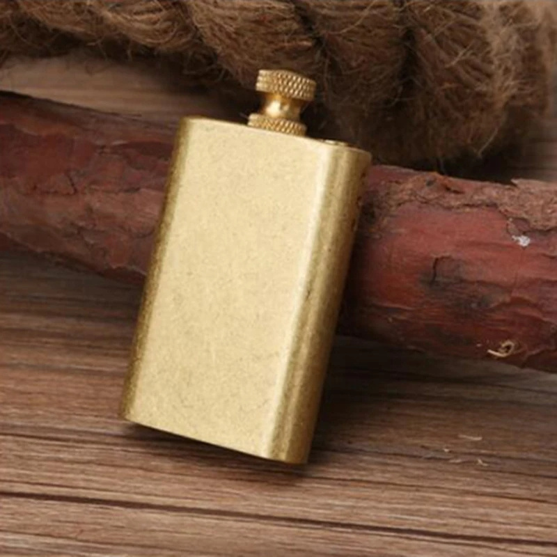 New Original Zorro Pure Copper Match Retro Kerosene Oil Cigarettes Lighter Pull Ignition Fire Smoking Tool Gift for Boyfriend