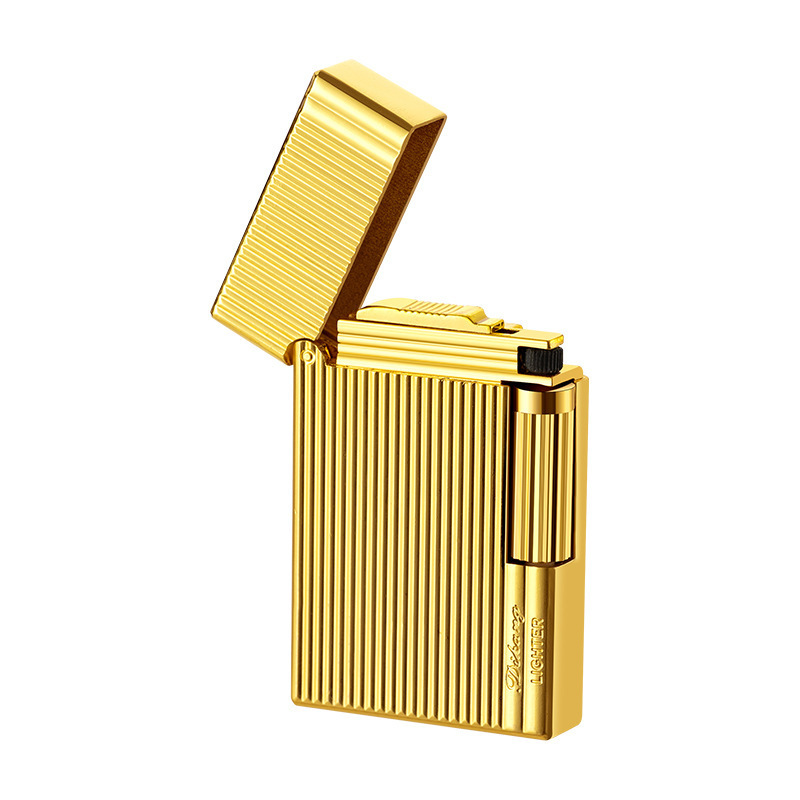 Classic Butane Refillable Gas Lighter for Cigar Flames Jet Torch Lighter Cigarette With Gift Box